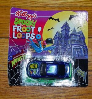 Kelloggs Spooky Fruit Loops Frankenstein Car 1:64 Monsters 1997 Promo - RARE